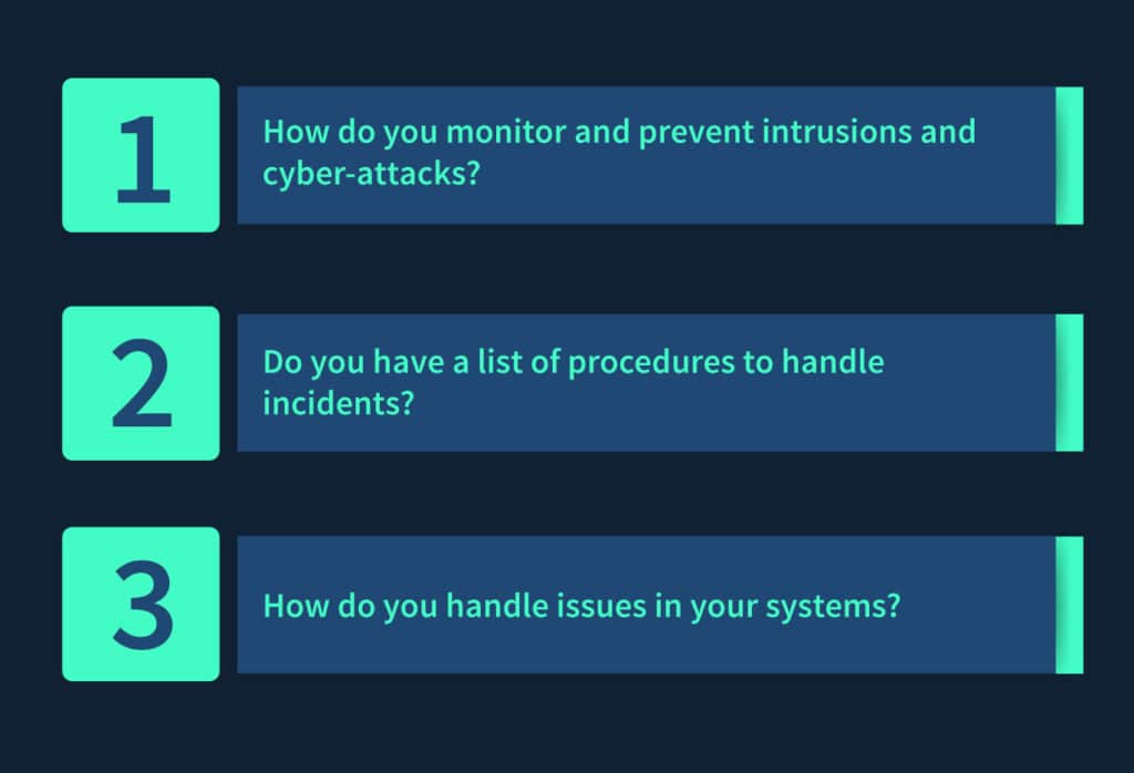 Security controls Questions