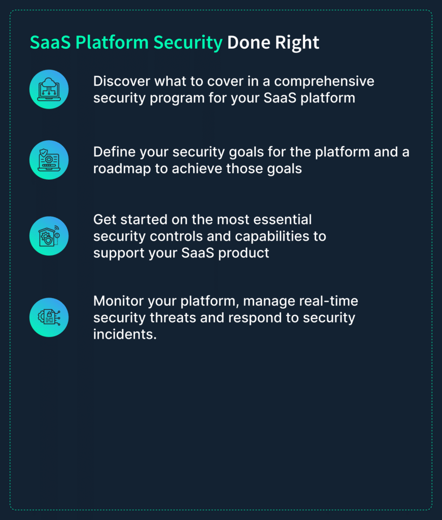 SaaS Platform Security Done Right