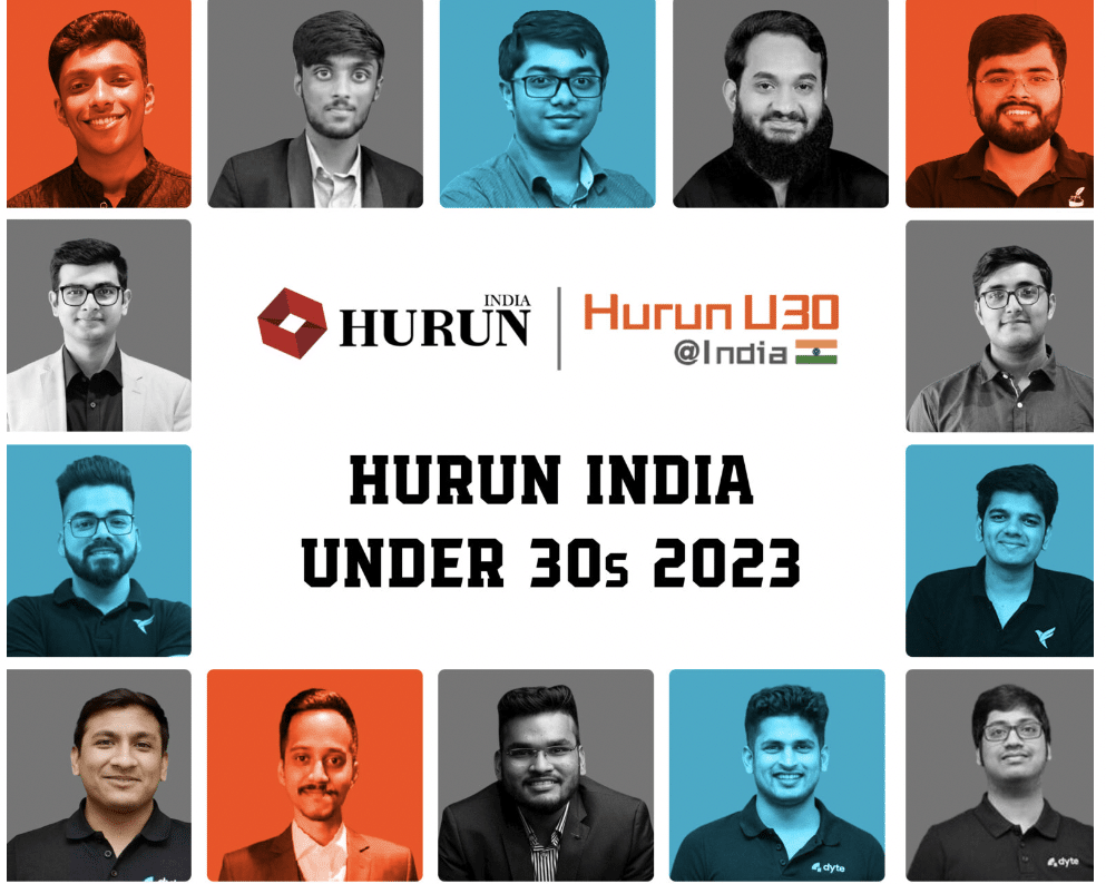 Jayesh Gadewar, COO, Scrut Automation featured in The Hurun top 100 under 30 entrepreneurs watchlist 2023
